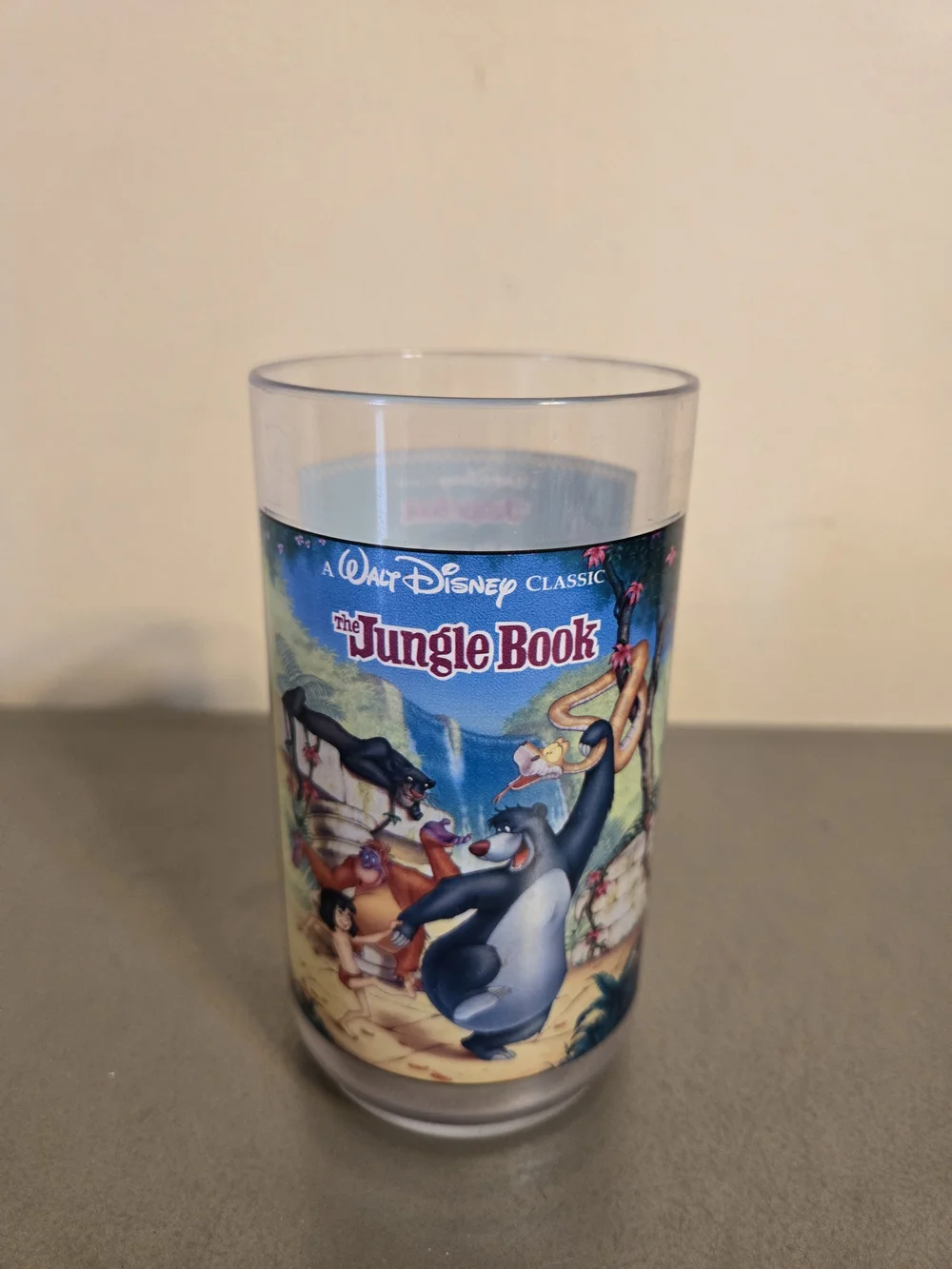 Vintage 1994 Walt Disney Classics Collector's Series The Jungle Book Plastic Cup
